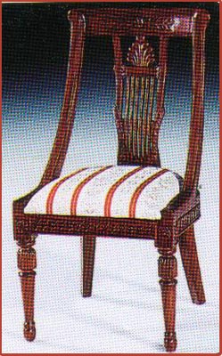 Side Chair with Neoclassic Carving